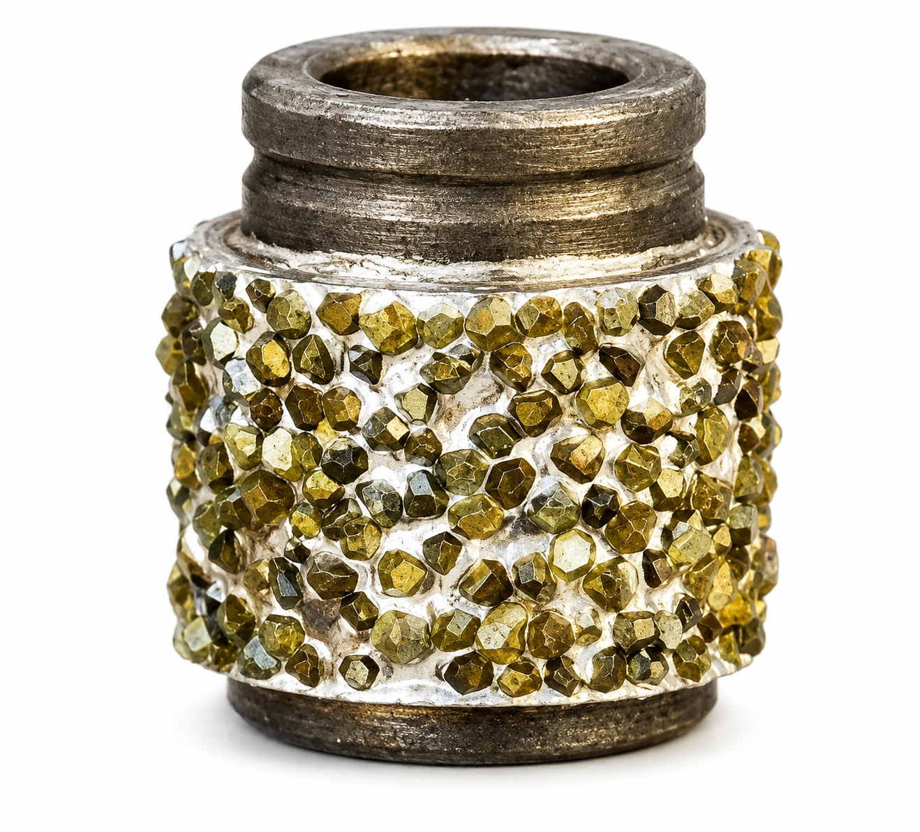 Vacuum brazed bead