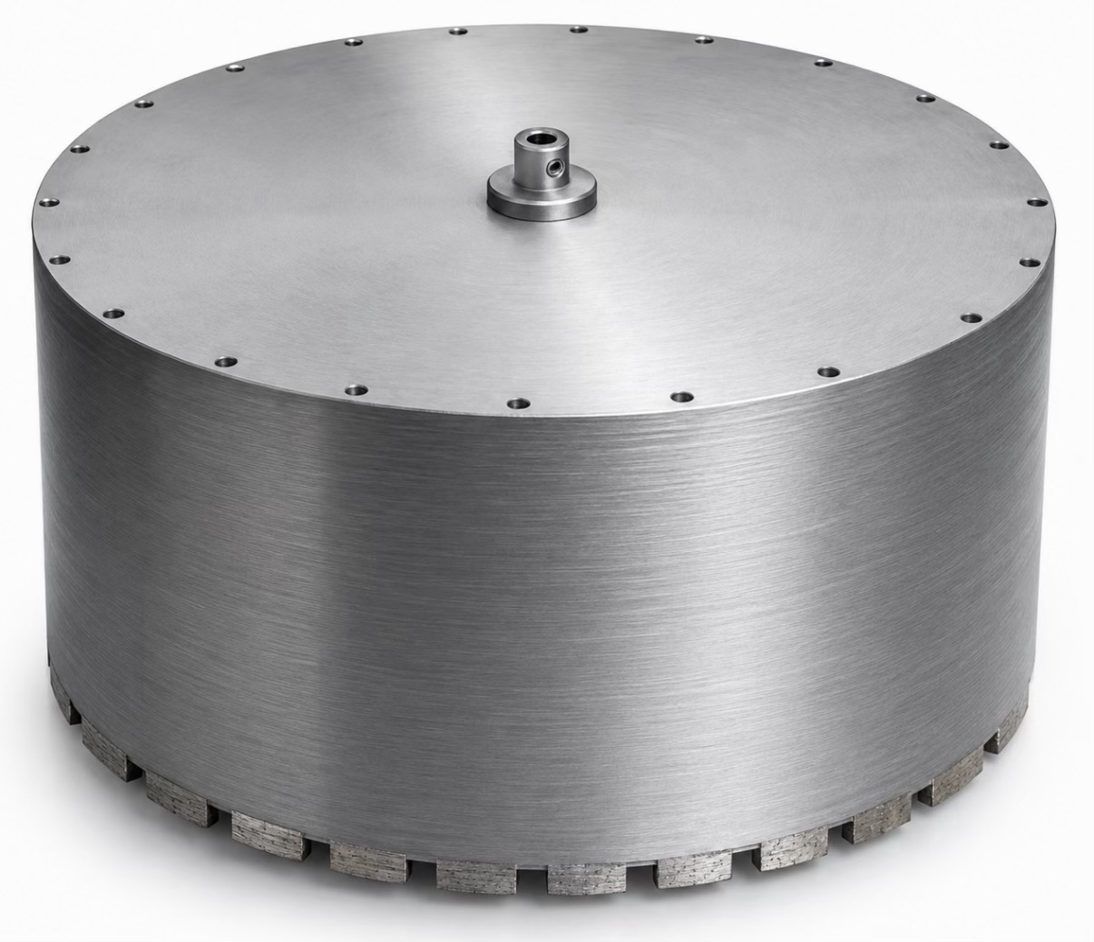 Extra large diamond core bit