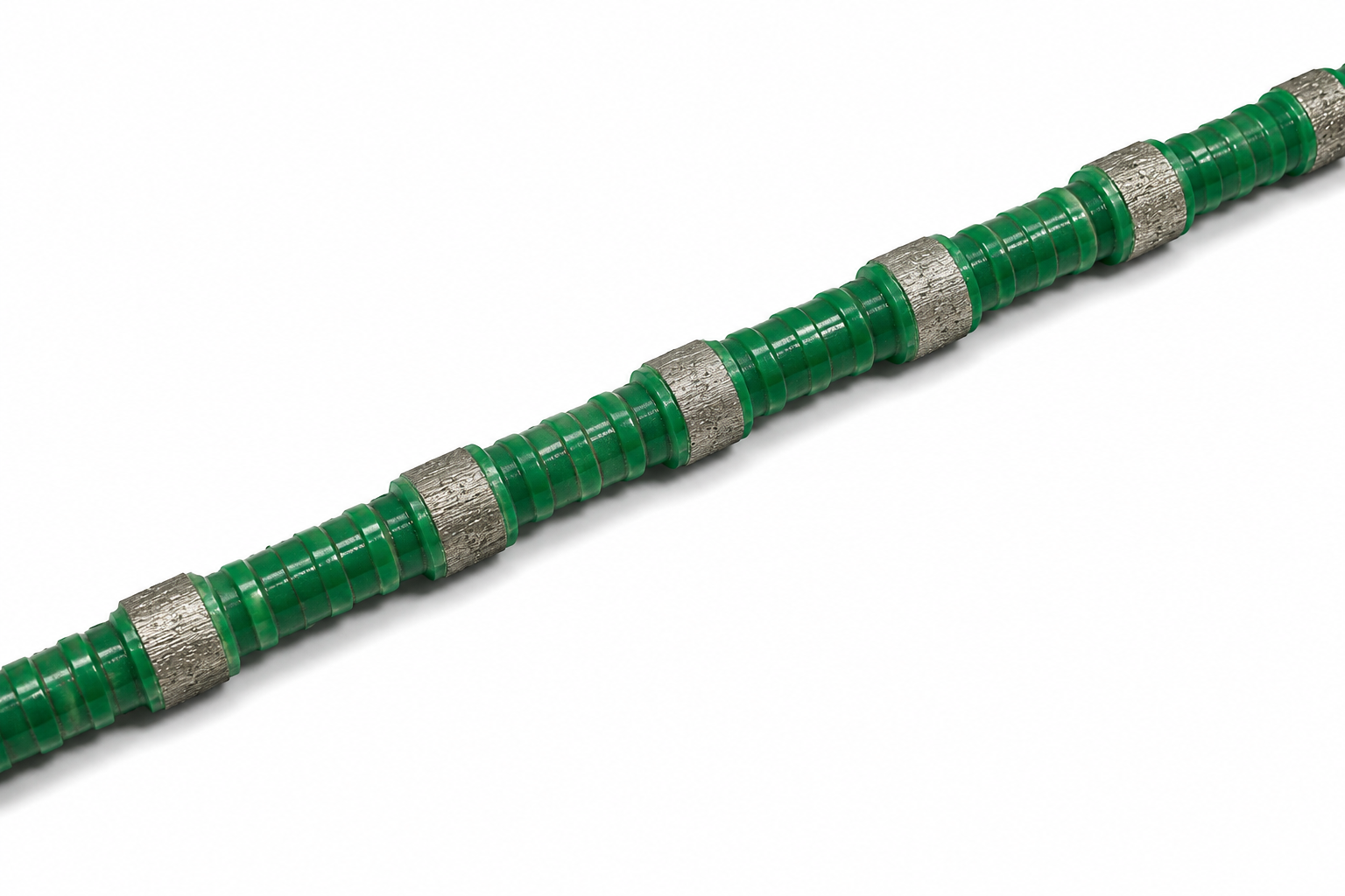 Green polymer assembly diamond wire